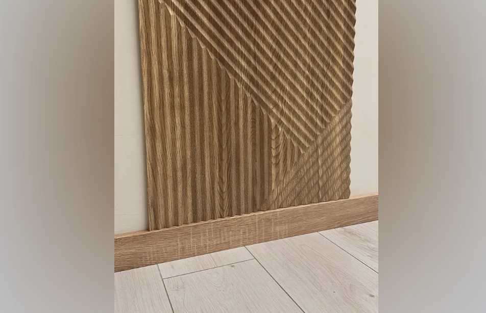 Плинтус МДФ Волшебная палочка. Гарден .205 Эльм натуральный