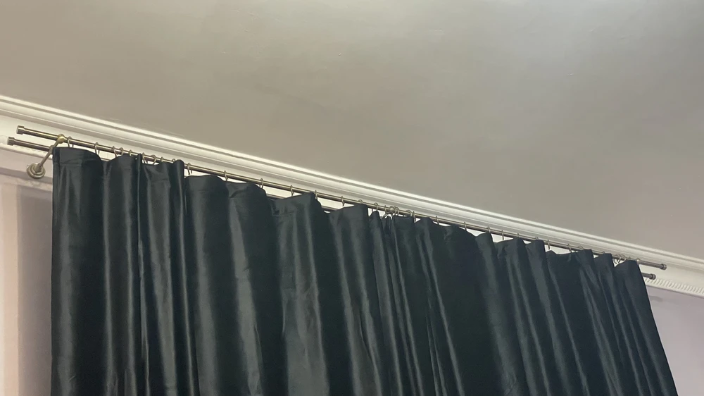 Карниз двухрядный кованый УЮТ d25мм 2,0м Сталь