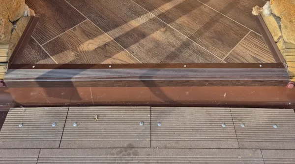 Порог угловой ПУ 04.2700.276 Бамбук