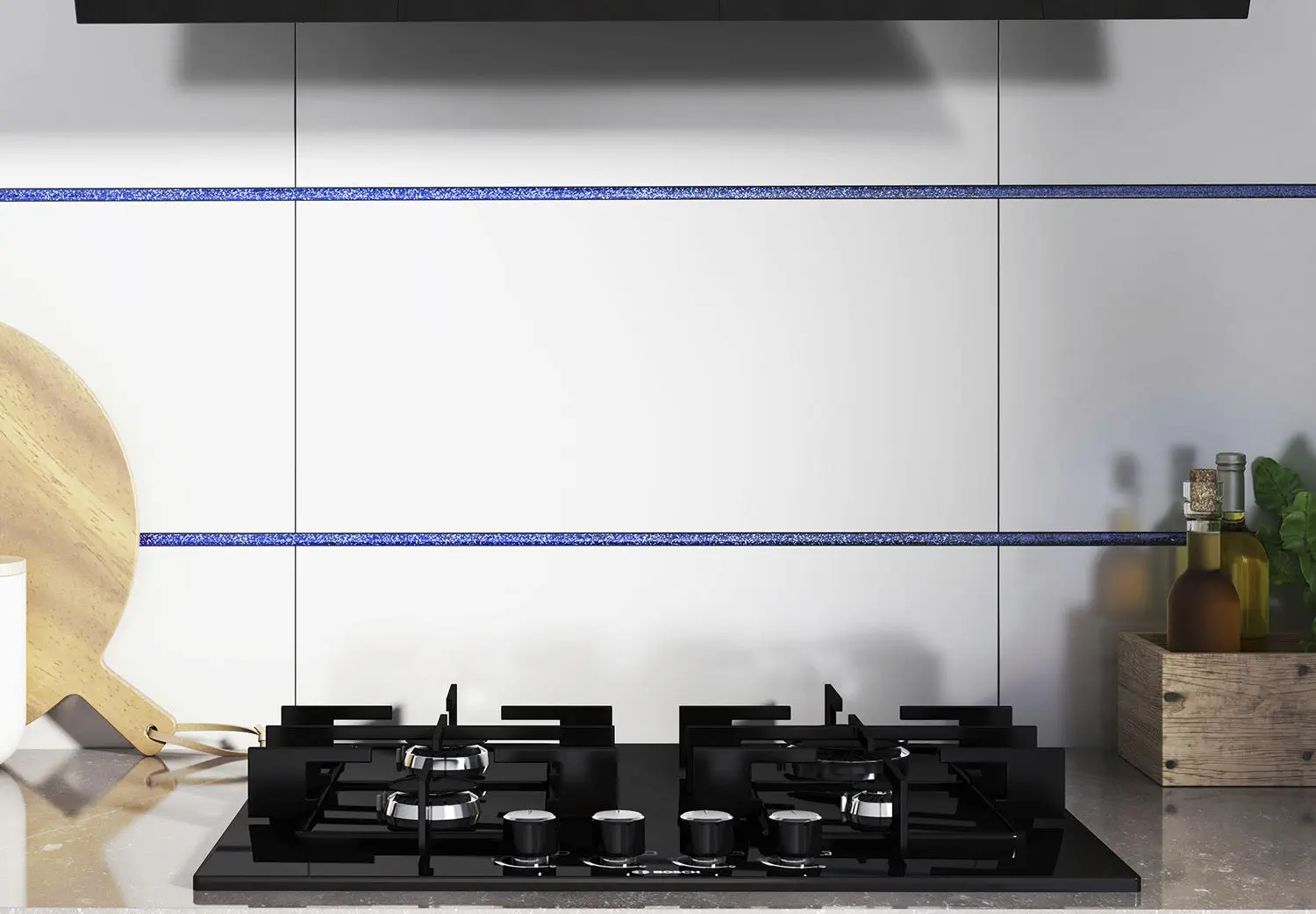 Профиль алюминиевый П-образный Alumacer 8*10мм 2,4м Изумрудный