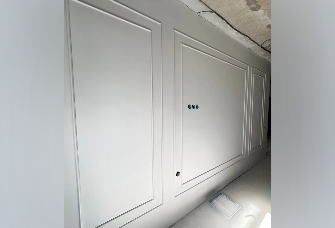 Молдинг из полистирола высокой плотности  HI-WOOD D12V1 12х12ммх 2,7м