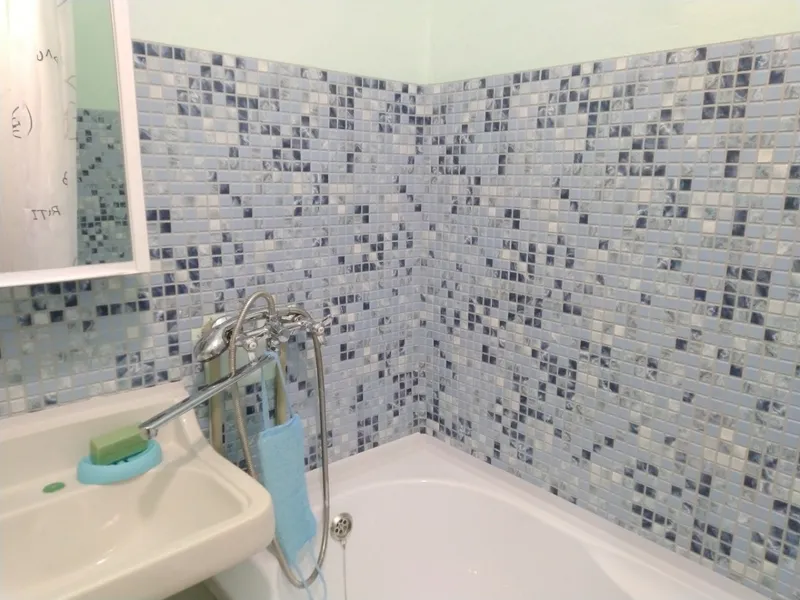 Панель самоклеящаяся ПВХ 480*480 15шт/уп Мозаика Океан. Цена указана за 3,5 м²