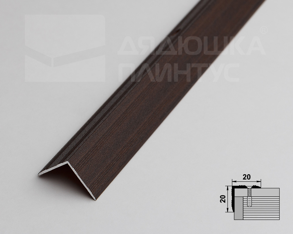 Порог угловой ПУ 05.2700.294 Венге