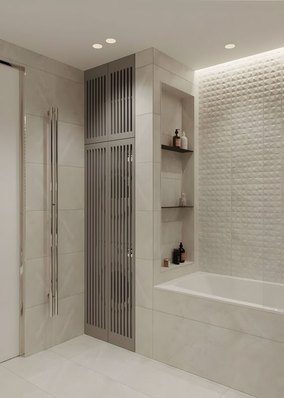 Алюминиевый внутренний профиль универсальный ПО-В9 (92481PF7)  белый муар 2,7 м.