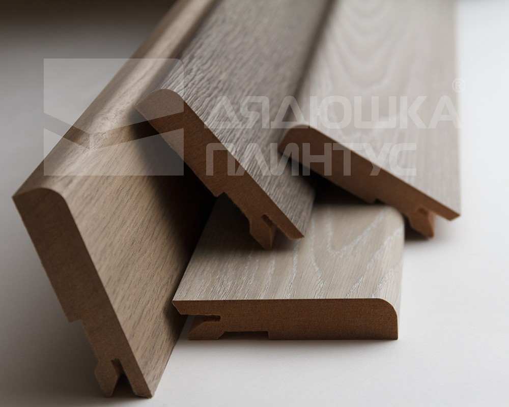 Плинтус МДФ Лука Пл 80МДФ.2700.Point line 24054 Филадельфия графит