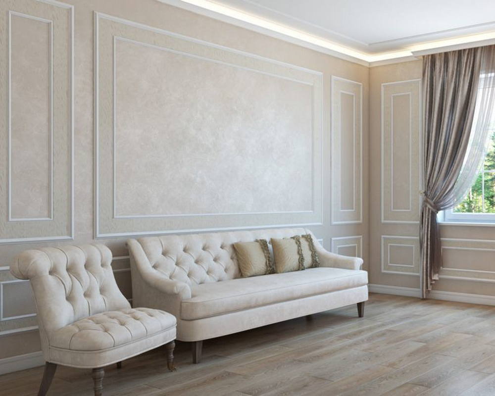 Молдинг из полистирола высокой плотности HI WOOD LB30 30мм х 15мм х 2,0м.