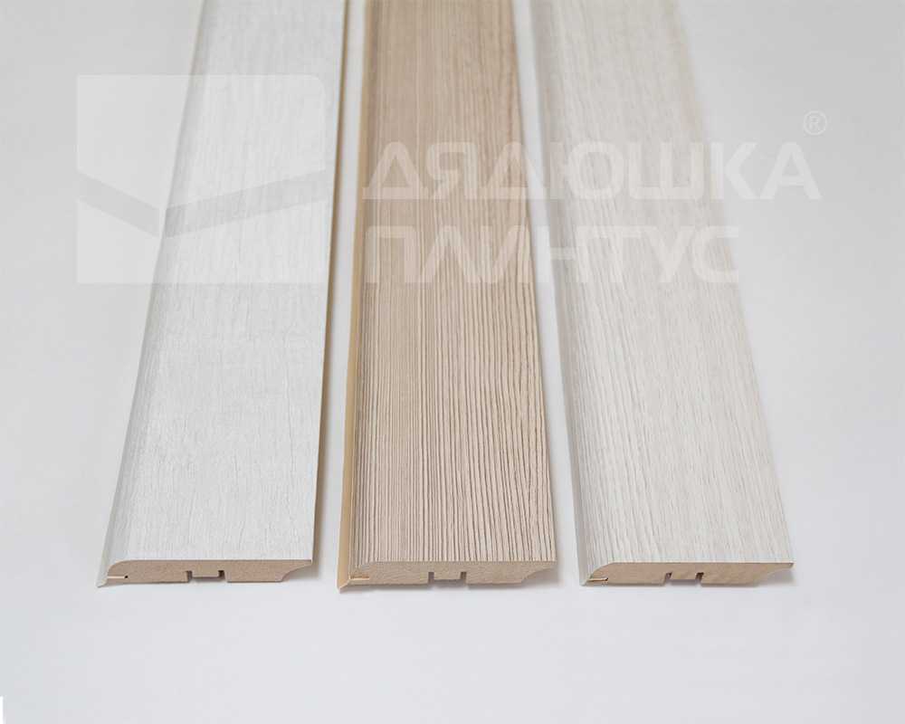 Плинтус МДФ Смартпрофайл Хайд 80М 80мм 2,4м ПМК 19 Бетон