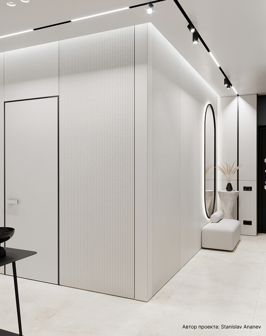 Разделитель алюминиевый стеновой Decaro D009A Black 3,0м