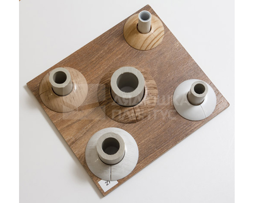 Розетта для труб ПВХ Cezar D22 M090 Черный