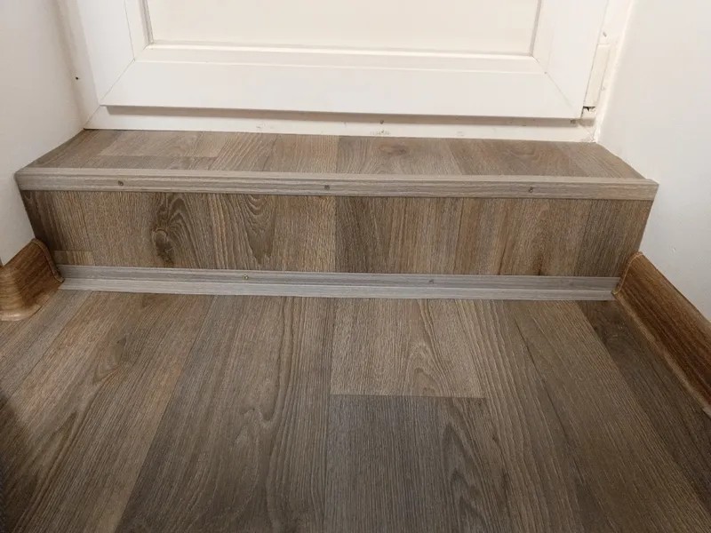 Порог угловой ПУ 05-1.1800.045 Дуб дымчатый