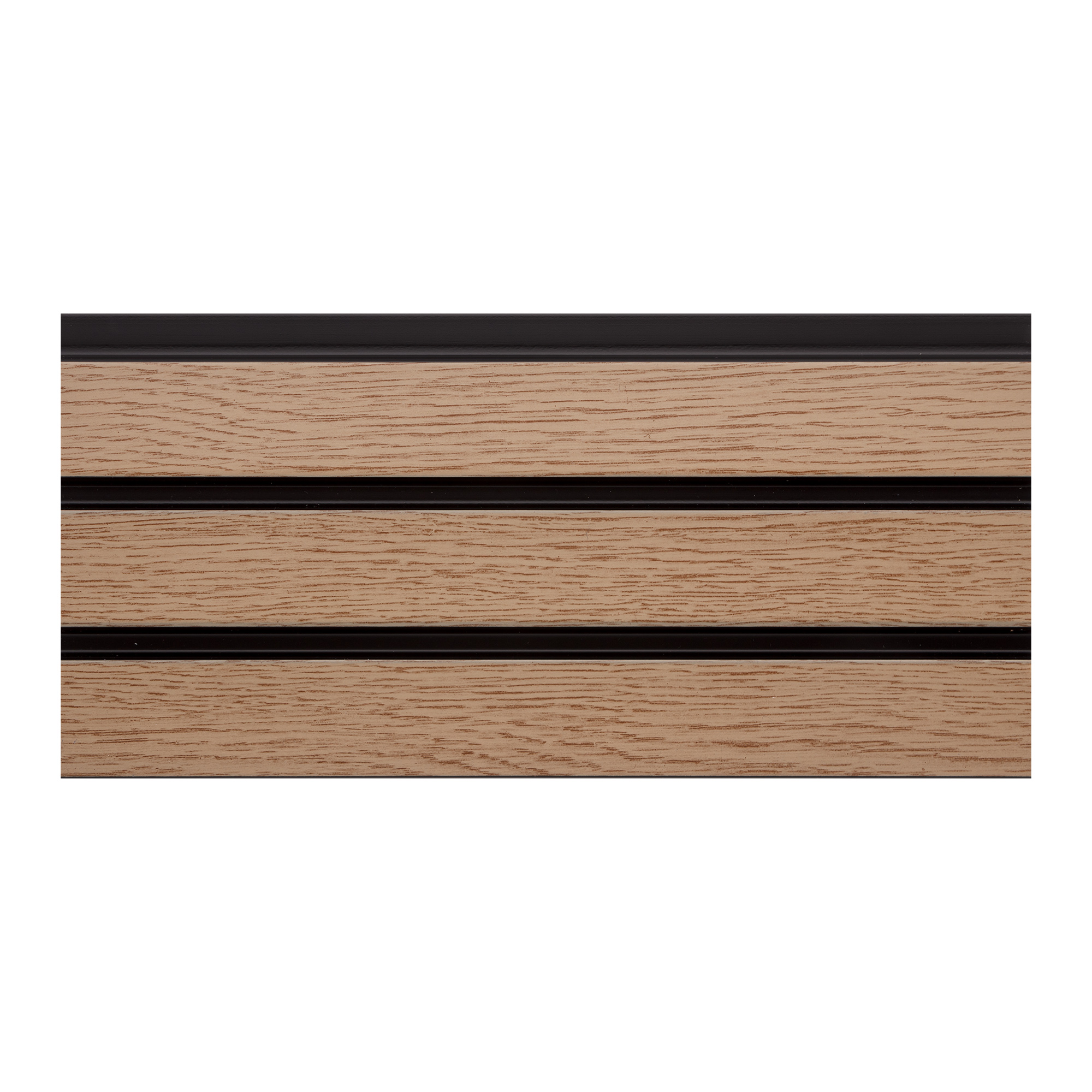 Панель вспененный полистирол ГРЕЙС 3D RAIL 120*2700 мм. Клен