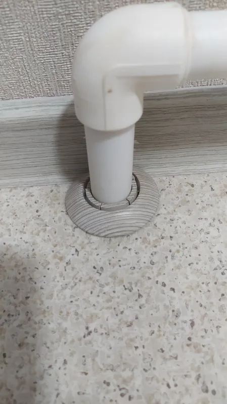 Обвод для труб 1/2 ПВХ ИДЕАЛ 22мм 230 Дуб Айсберг