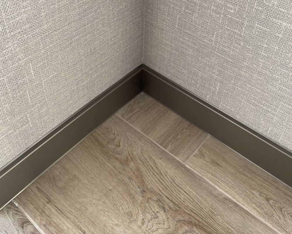 Плинтус ХДФ Dollken Cubu Flex Life 40мм х 11/13мм х 2,5 м 1245 Шампань