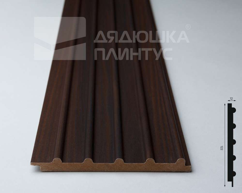 Панель МДФ ACUPAN 61.08.122507.94 трубки 12х122х2760 мм Эльм коричневый