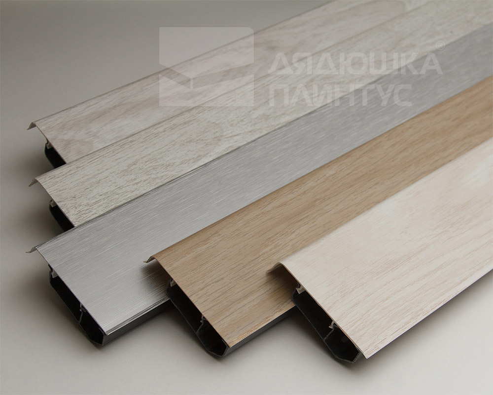 Плинтус ПВХ Волшебная палочка 70мм Home 2,2м 7021