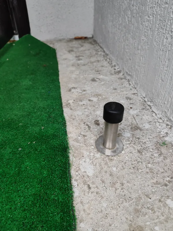 Упор дверной DS009-INOX 85 мм