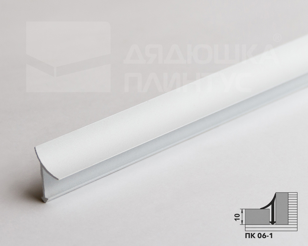 Профиль окантовочный ПК 06-1.2700.216 Белый
