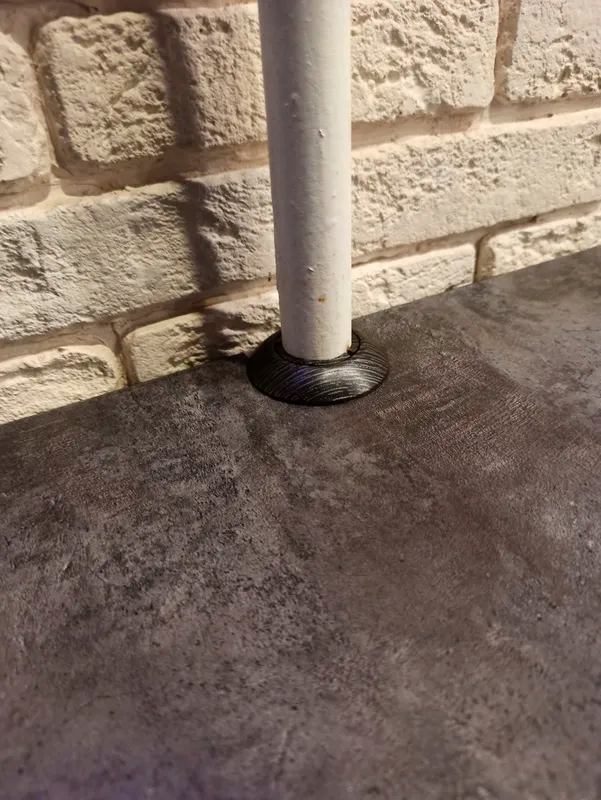 Обвод для труб 3/4 ПВХ ИДЕАЛ 28мм 351 Каштан