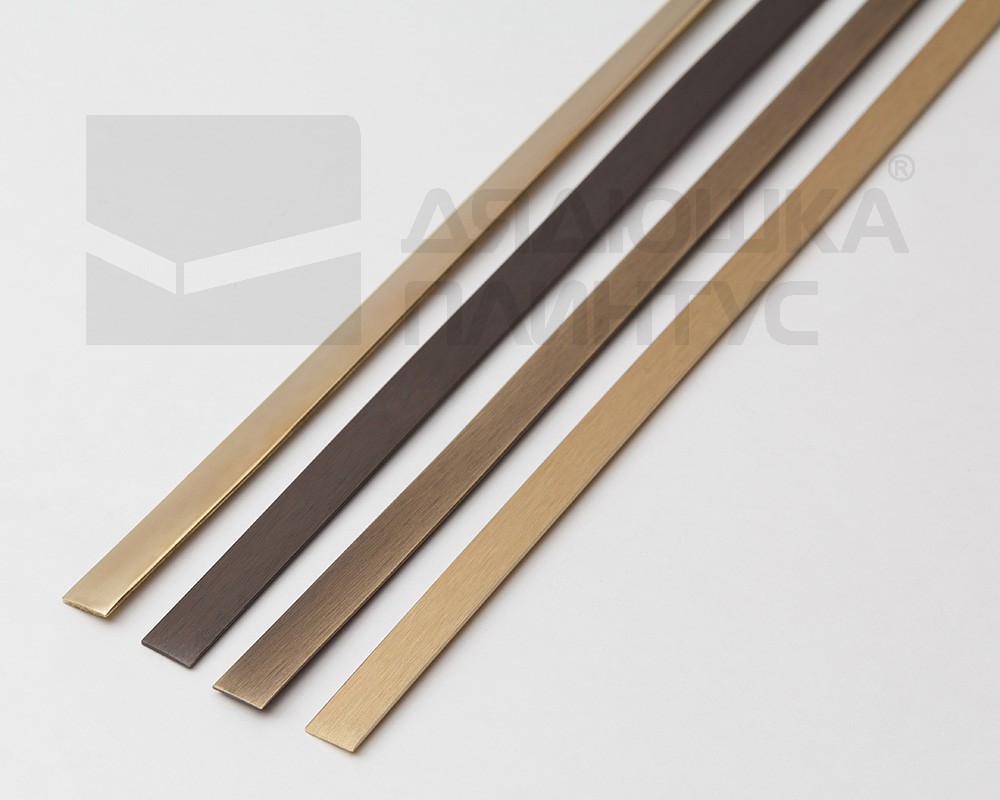 Полоса (латунь/шлифовка/лак, 3 000х10х1)