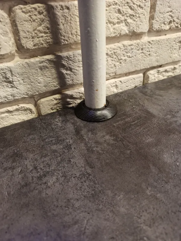 Обвод для труб 3/4 ПВХ ИДЕАЛ 28мм 351 Каштан