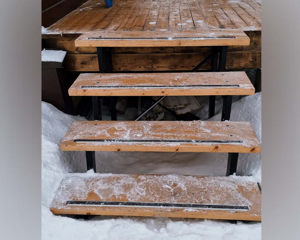 Порог одноуровневый ПС 08-1.1800.02л Золото анод