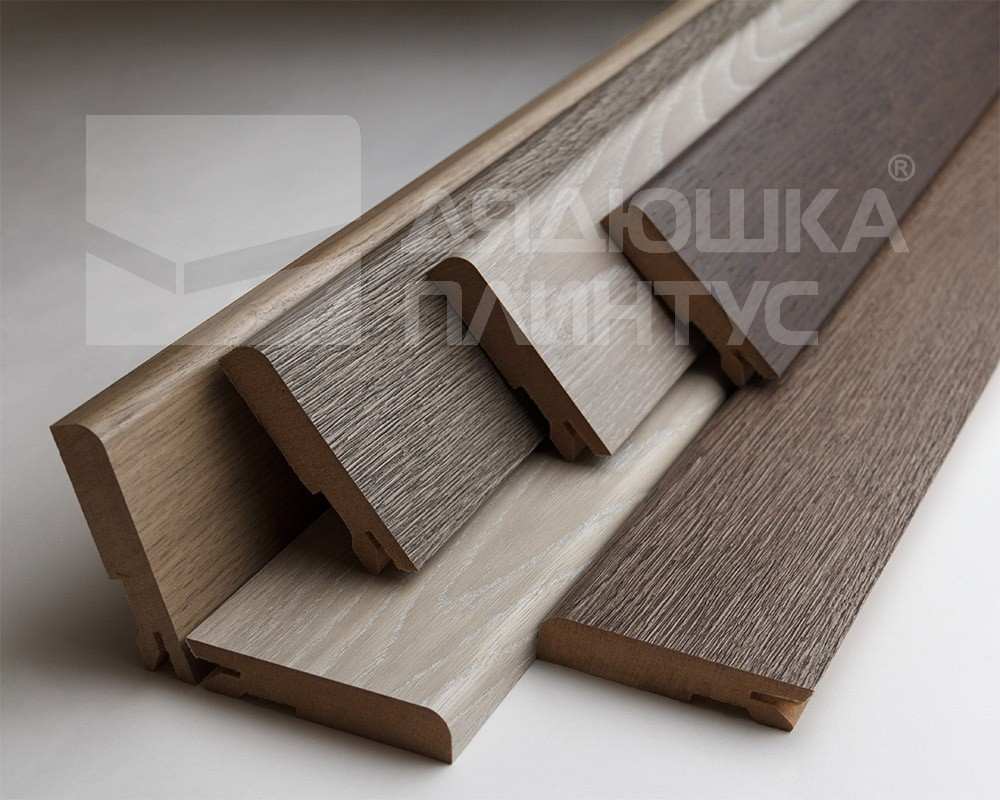 Плинтус МДФ Лука Пл 100-1МДФ.2700.Point line 24049 Дуб прованс