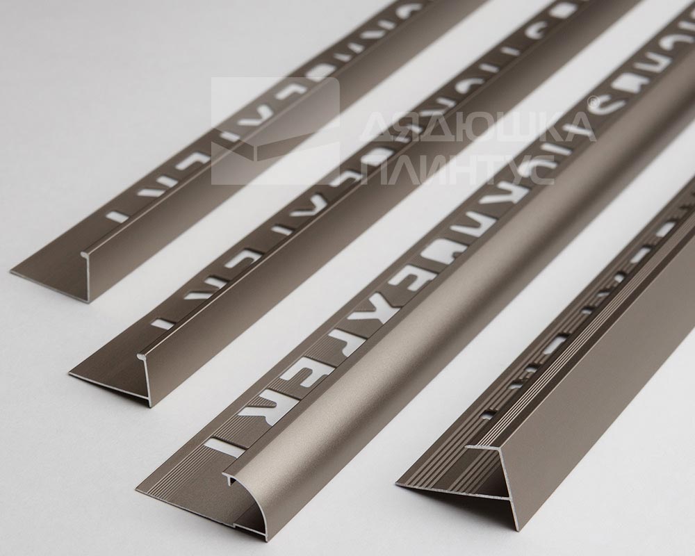 Профиль окантовочный Волшебная палочка Expert MSPKE 13.2700.42L 10мм 2,7м Шампань матовая