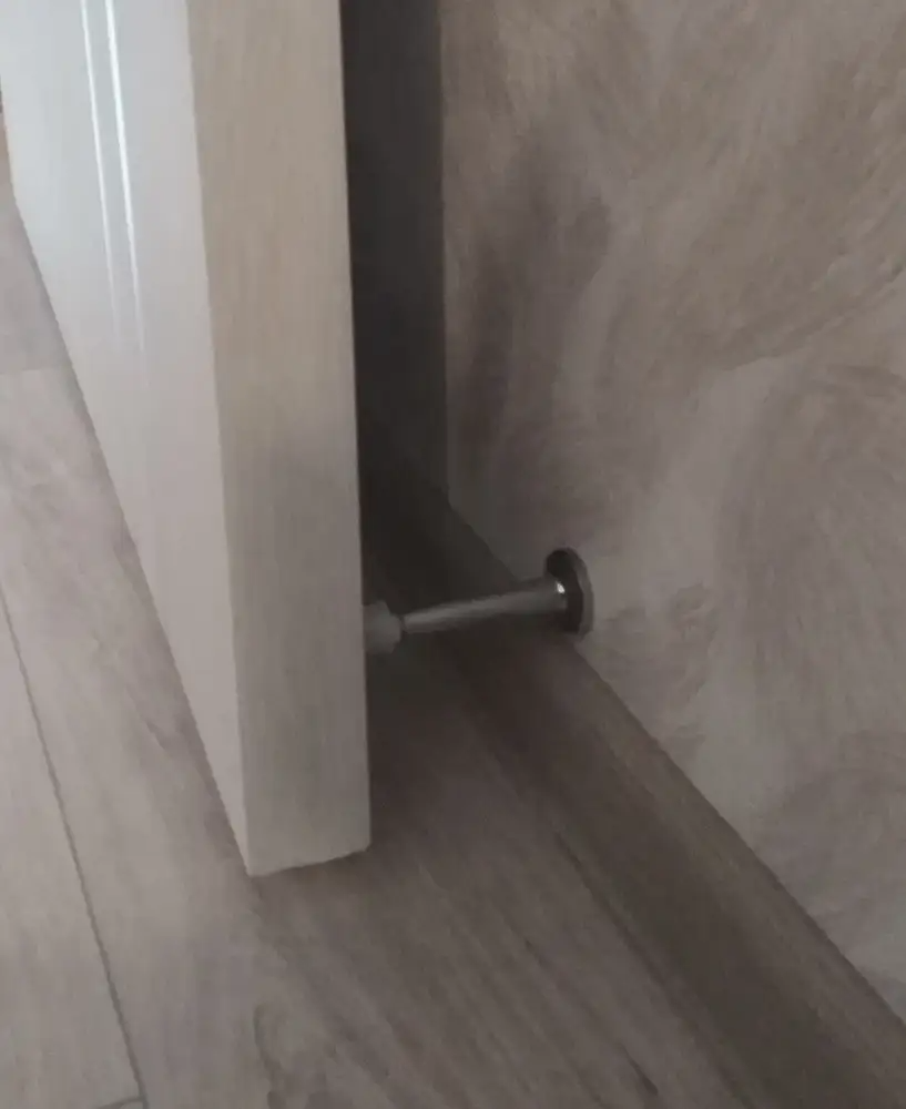 Упор дверной DS009-INOX 85 мм