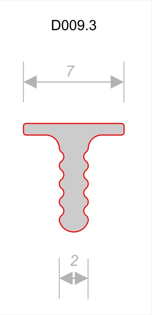 Теневой профиль Decaro Engineering D009.3A Бронза 3,0 м