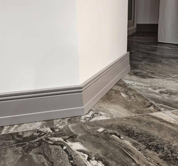 Плинтус ПОЛИСТИРОЛ HI WOOD B95 94,5мм х 17мм х 2,0м. Окраска включена в стоимость