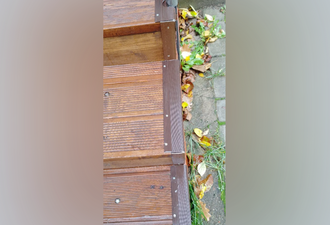 Порог угловой ПУ 02.1800.083 Бук