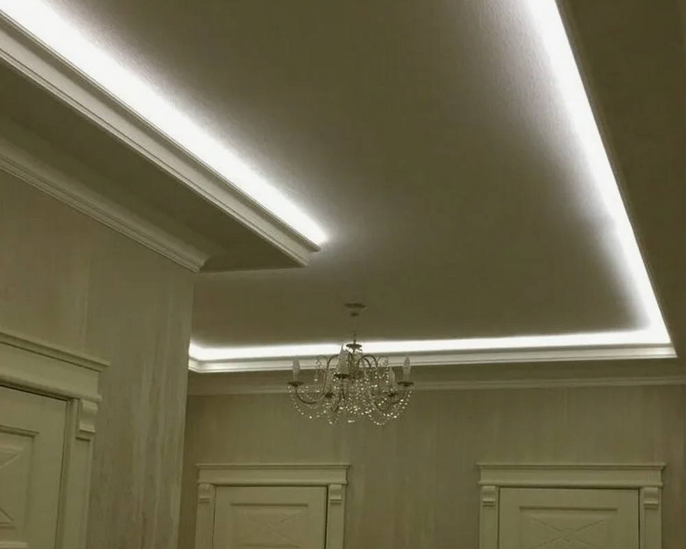 Молдинг из полистирола высокой плотности HI WOOD LB20 20мм х 10мм х 2,0м.