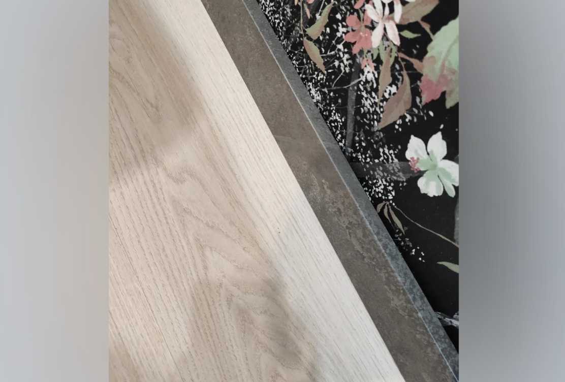 Плинтус МДФ Лука Пл 100-1МДФ.2700.Point line 24053 Ясень графит