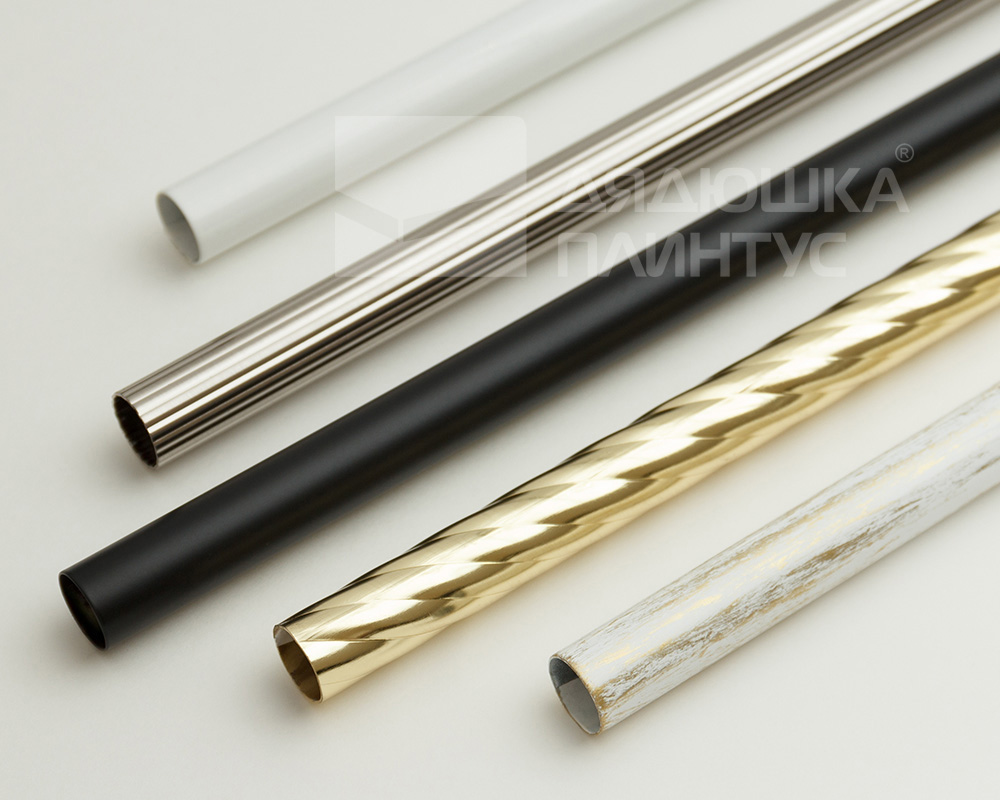 Карниз двухрядный кованый УЮТ d16мм 1,8м Сталь