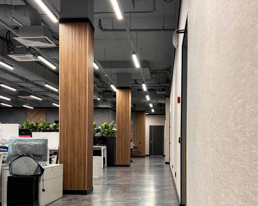 Панель МДФ ACUPAN 61.08.122501.92 трапеция 12х122х2760 мм Орех светлый