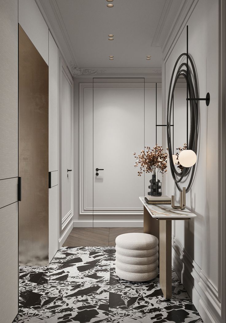 Молдинг NMC FL10 Wallstyl 50*8*2000 Белый под покраску