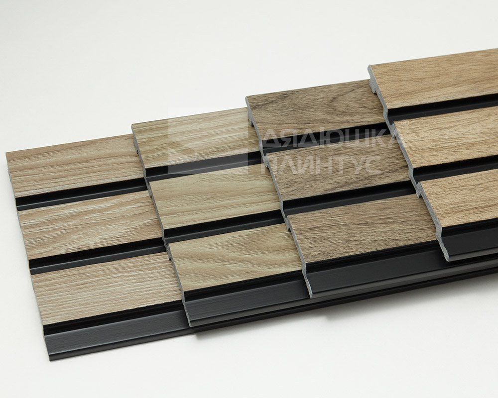 Панель вспененный полистирол ГРЕЙС 3D RAIL 120*2700 мм. Клен