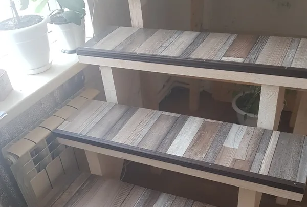 Порог угловой ПУ 01.2700.276 Бамбук