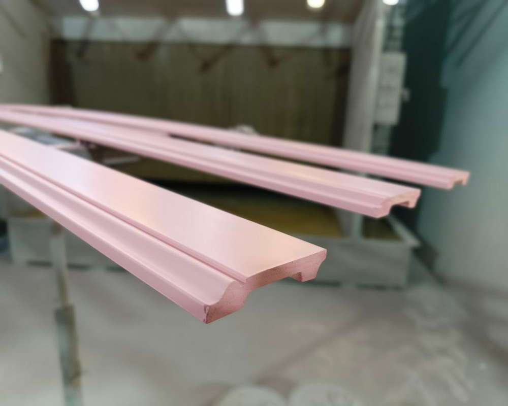 Плинтус полистирол Волшебная Палочка  MSPOL 110 120*15*2000 Окраска включена в стоимость