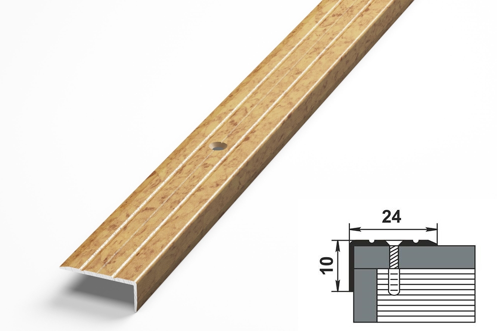 Порог угловой ПУ 01.2700.286 Пробка